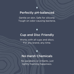 Safe for silicone cups and discs product description