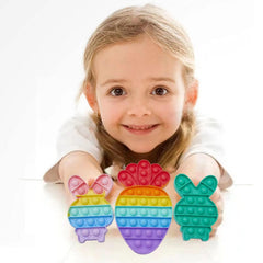 Easter basket stuffers bunny carrot pop toys