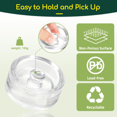 Silicone grommets for secure fermentation lid fit