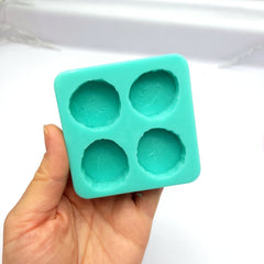 Flexible silicone mold for wax and epoxy crafts