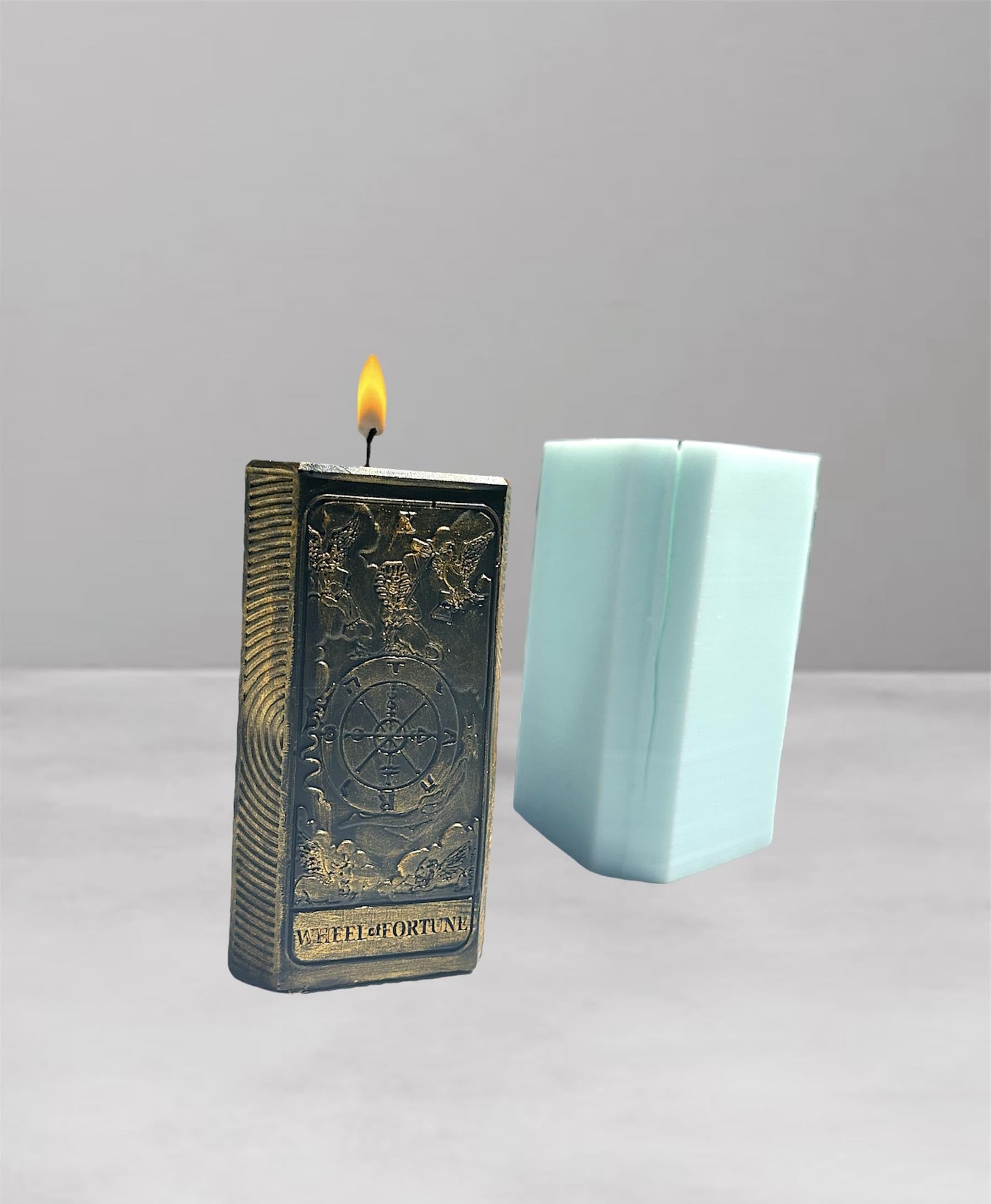 Silicone mold versatile for candles and resin art
