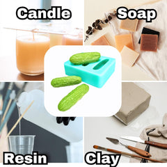 Realistic flexible silicone mold for crafts