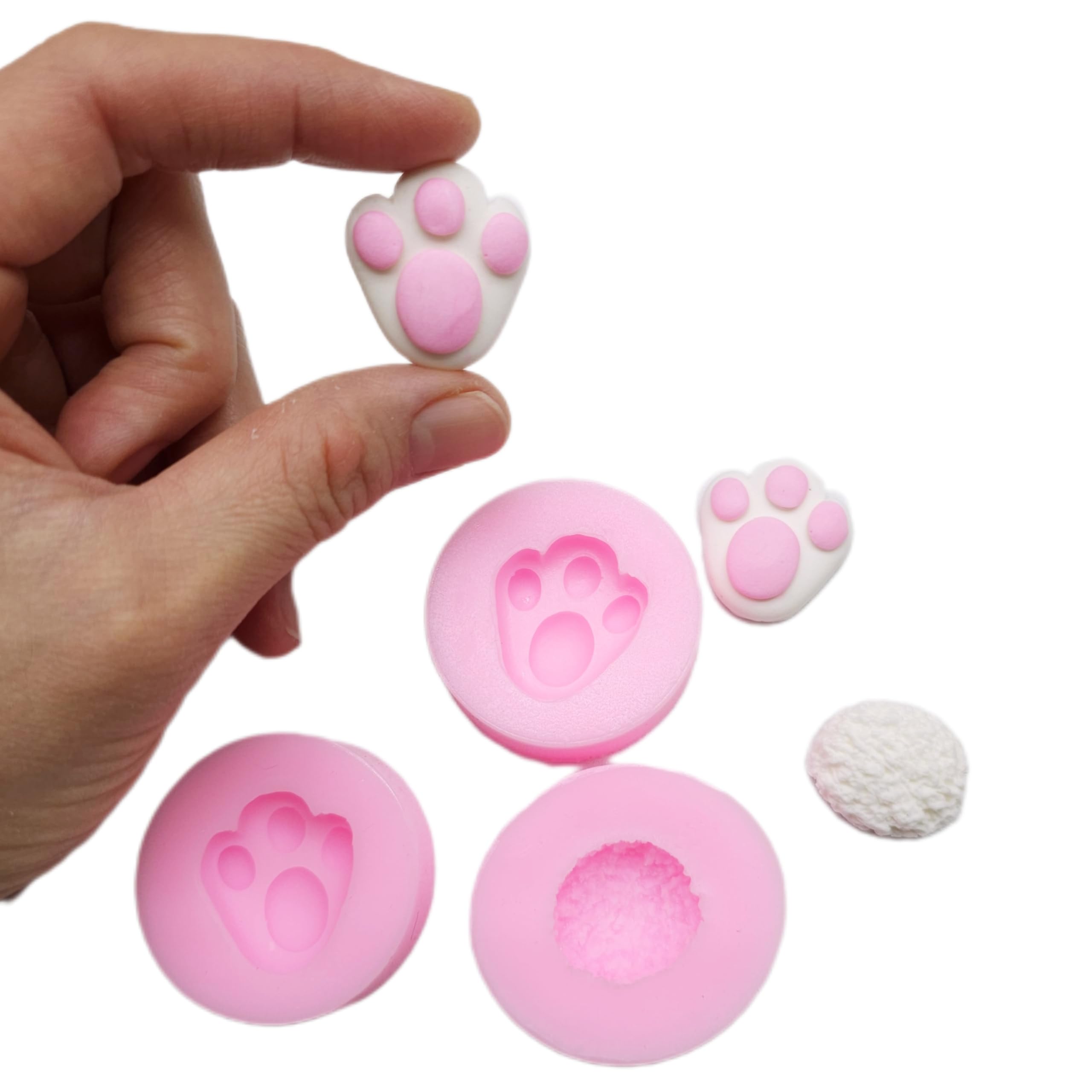 Whimsical bunny molds for birthdays and baby showers