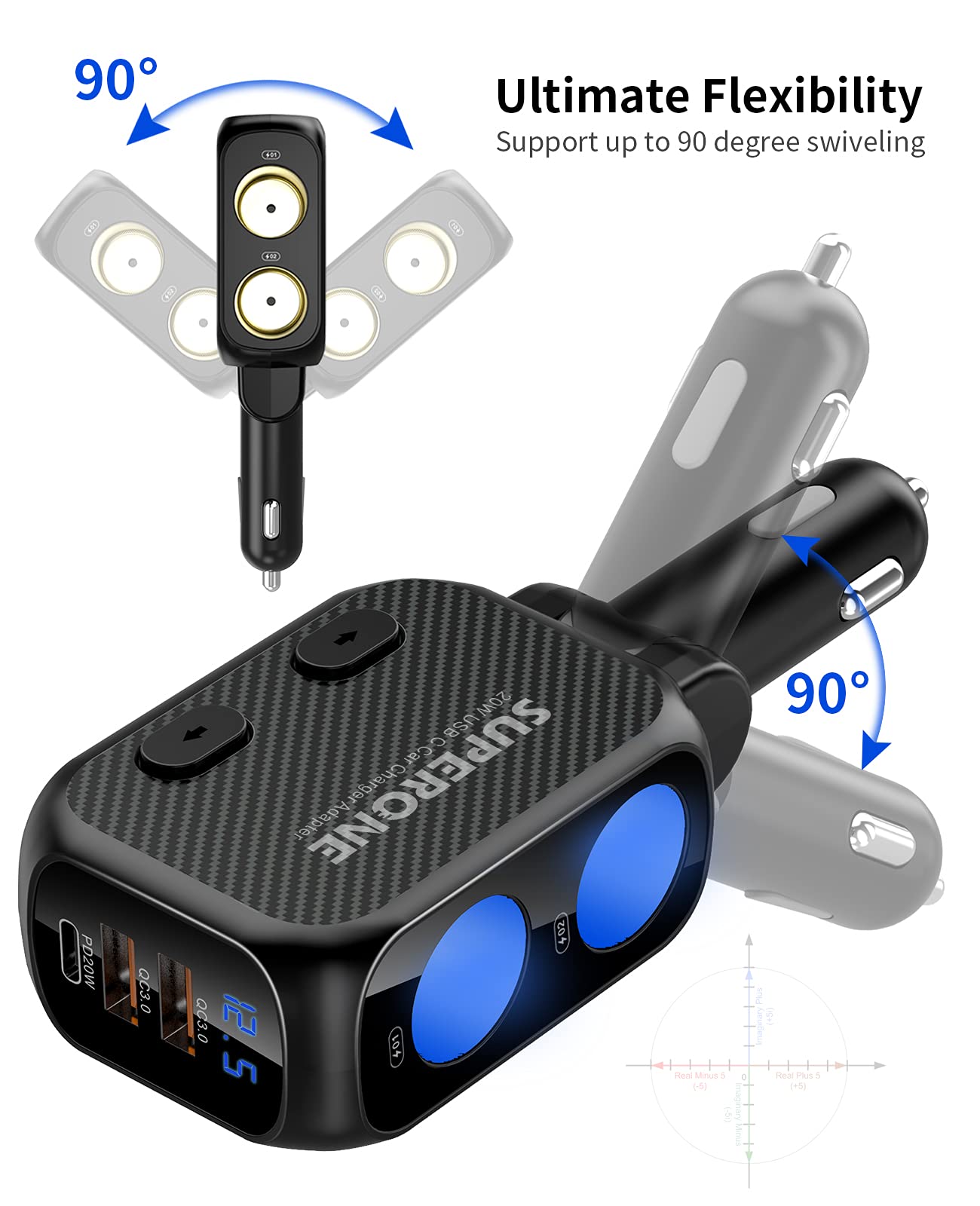 Silicone plug cover included with charger