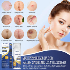 Silicone scar gel for surgical scars Psecici blue 50 g