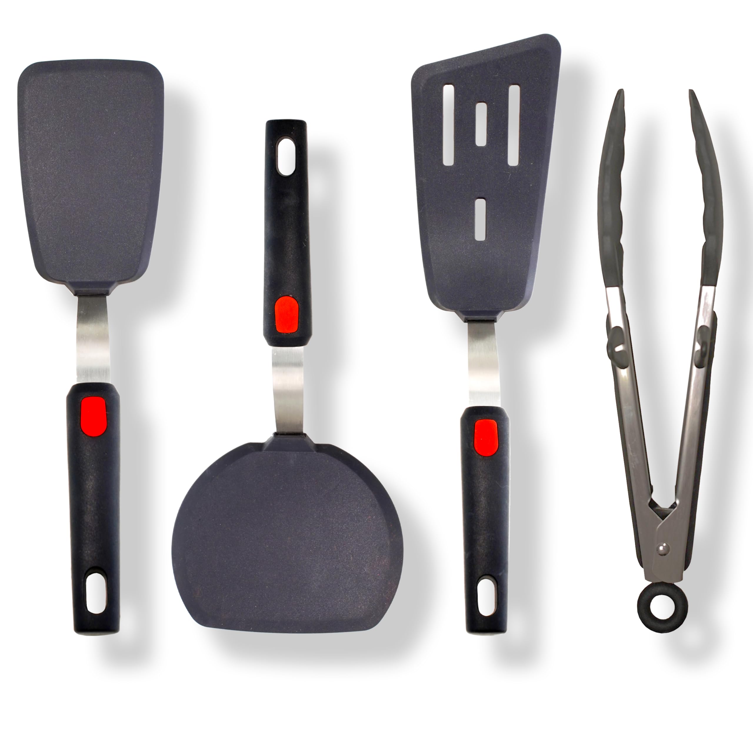Silicone Spatula set of 4 heat resistant up to 600°F