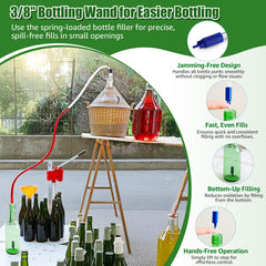 5.5FT silicone tubing for siphon kit with clamp