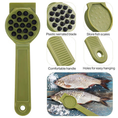 ABS material fish scaler remover ergonomic grip