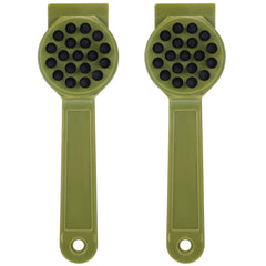 Silipull fish scaler remover yellow and green 2-pack