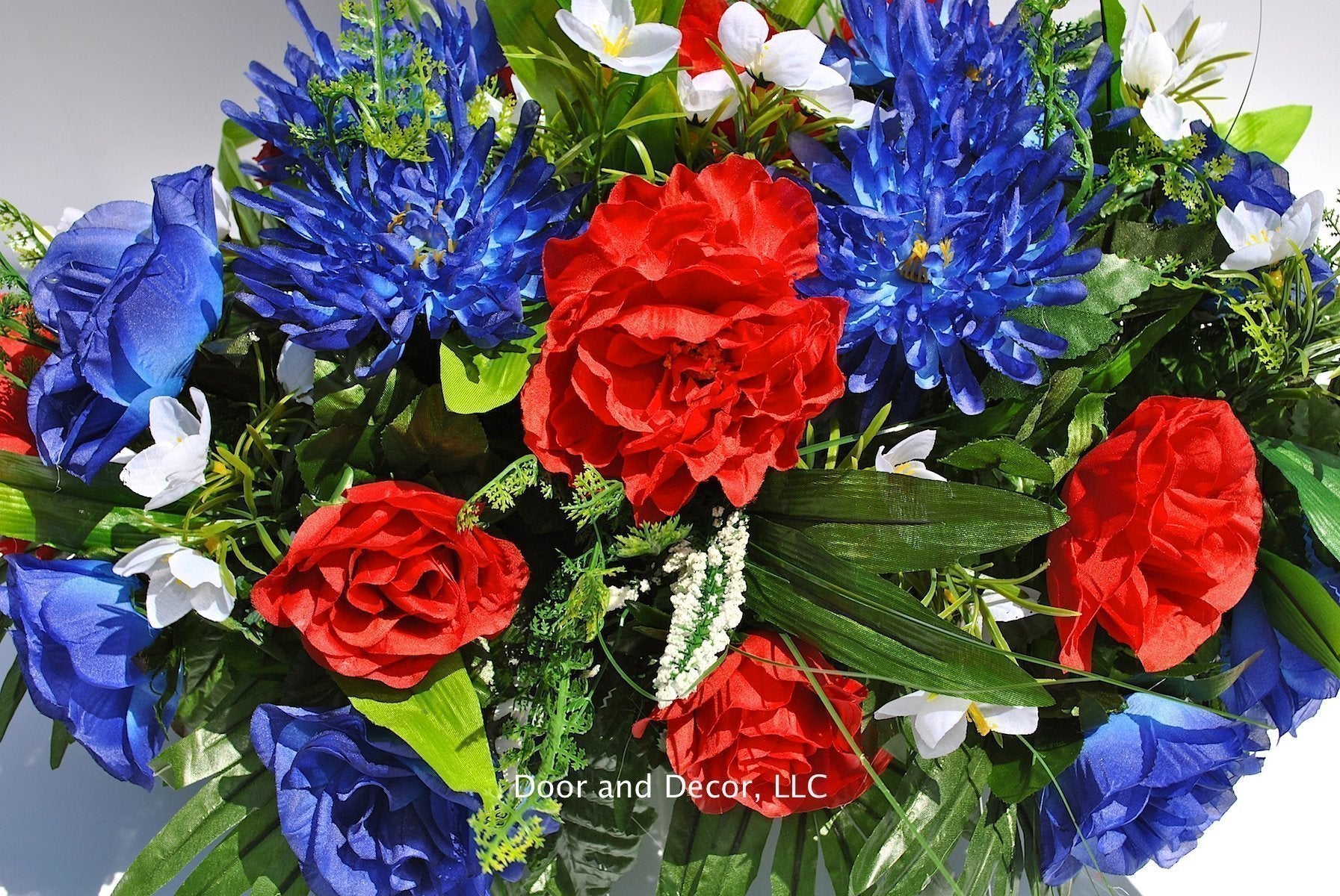 fits most standard headstones with a 24 inch length and 12-14 inch width