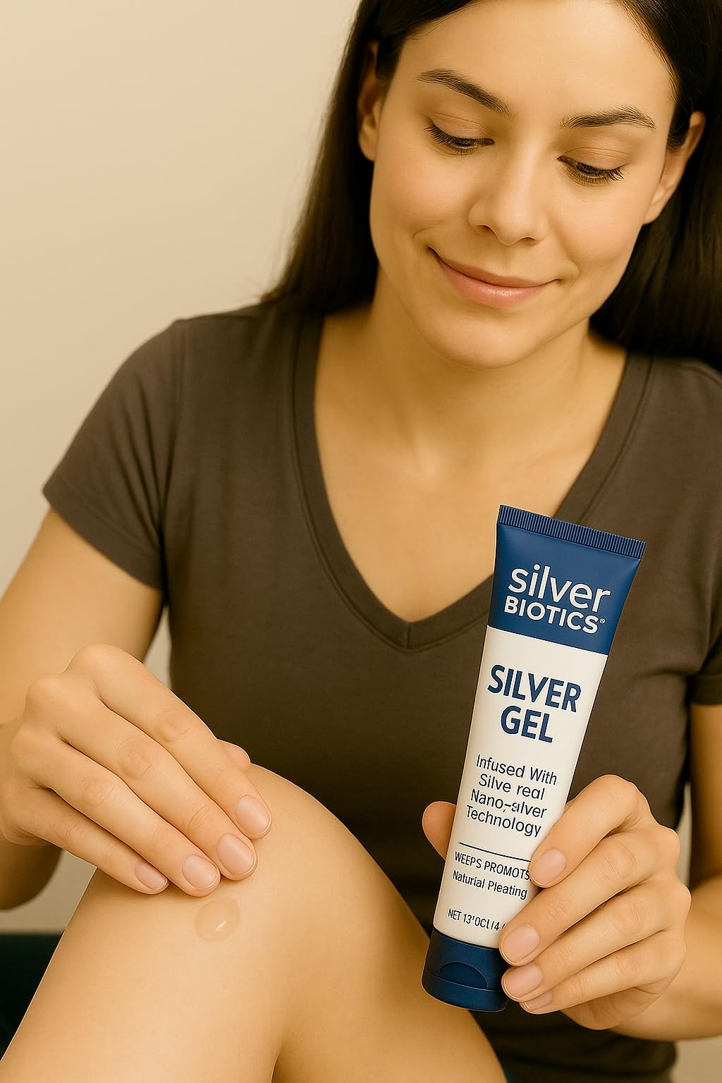 Advanced SilverSol Technology gel on product label