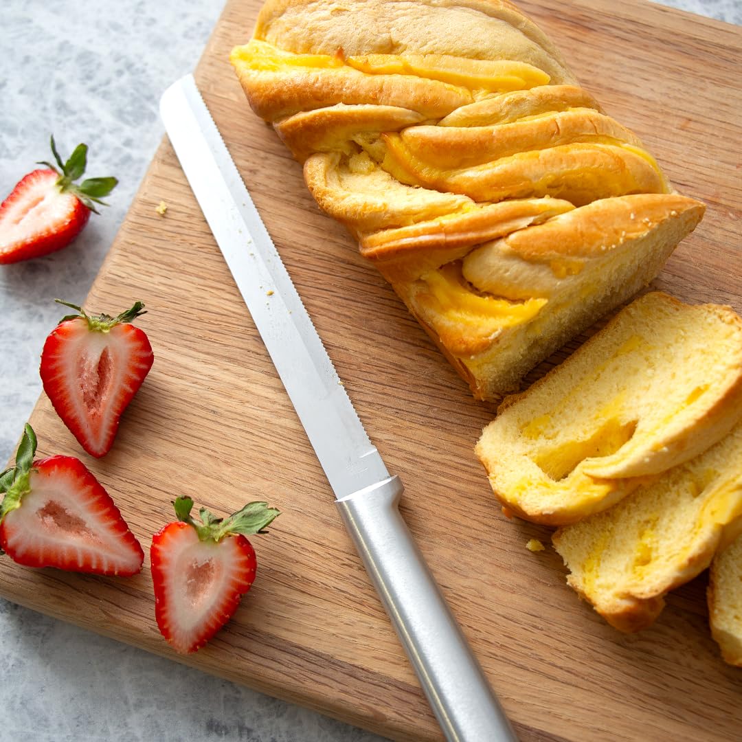 8 inch bread knife for crusty bread and biscuits