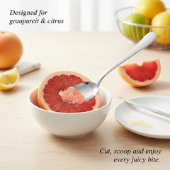 dishwasher safe grapefruit spoons set for easy cleaning