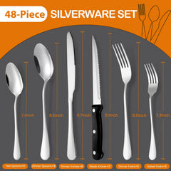 6 compartment organizer tray for flatware drawer