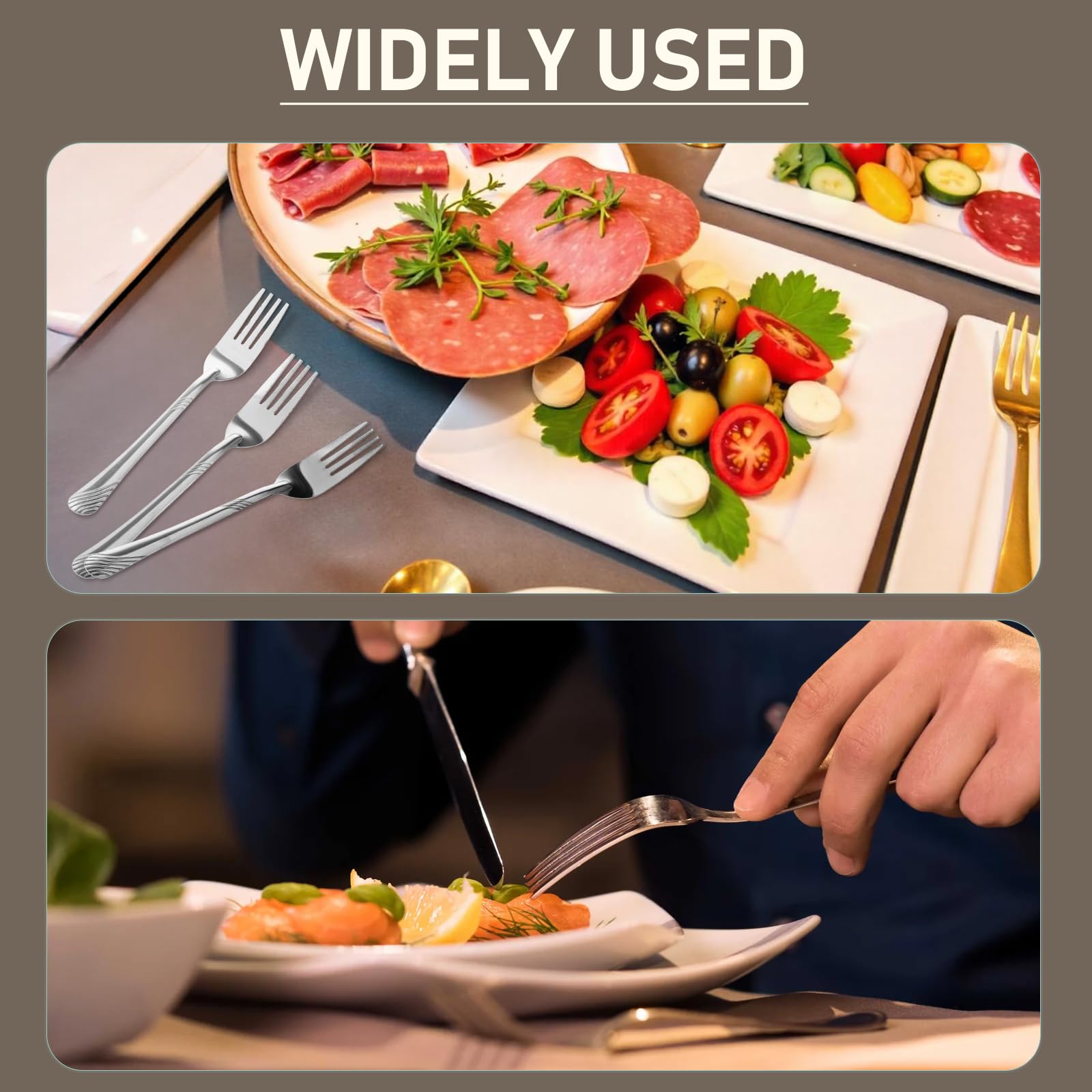 Bulk dinner forks suitable for homes restaurants hotels cafes
