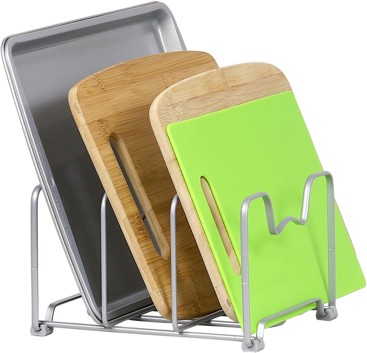Simple Houseware pantry rack silver