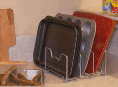 Steel rack with rubber feet by Simple Houseware