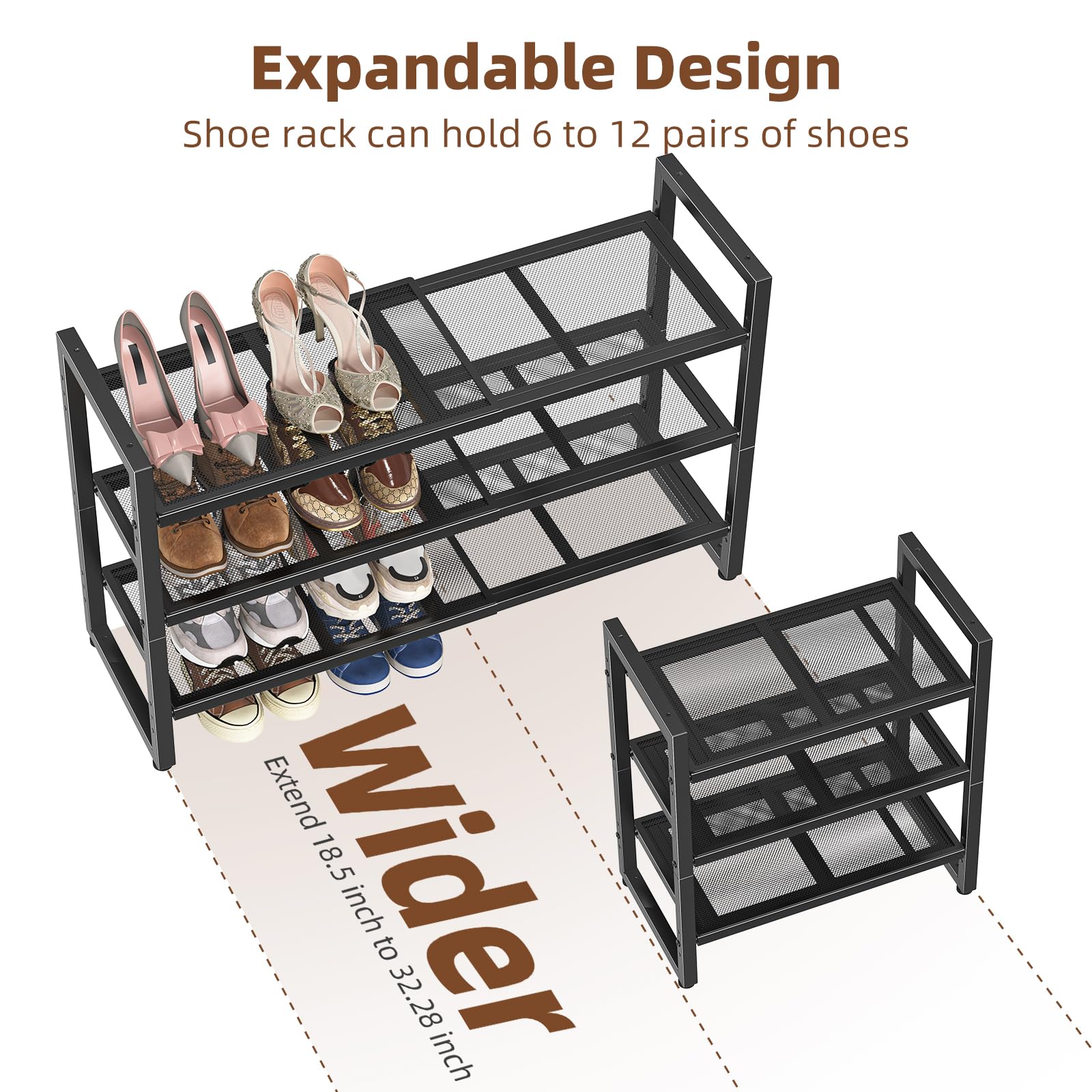 Stackable design option with additional tiers