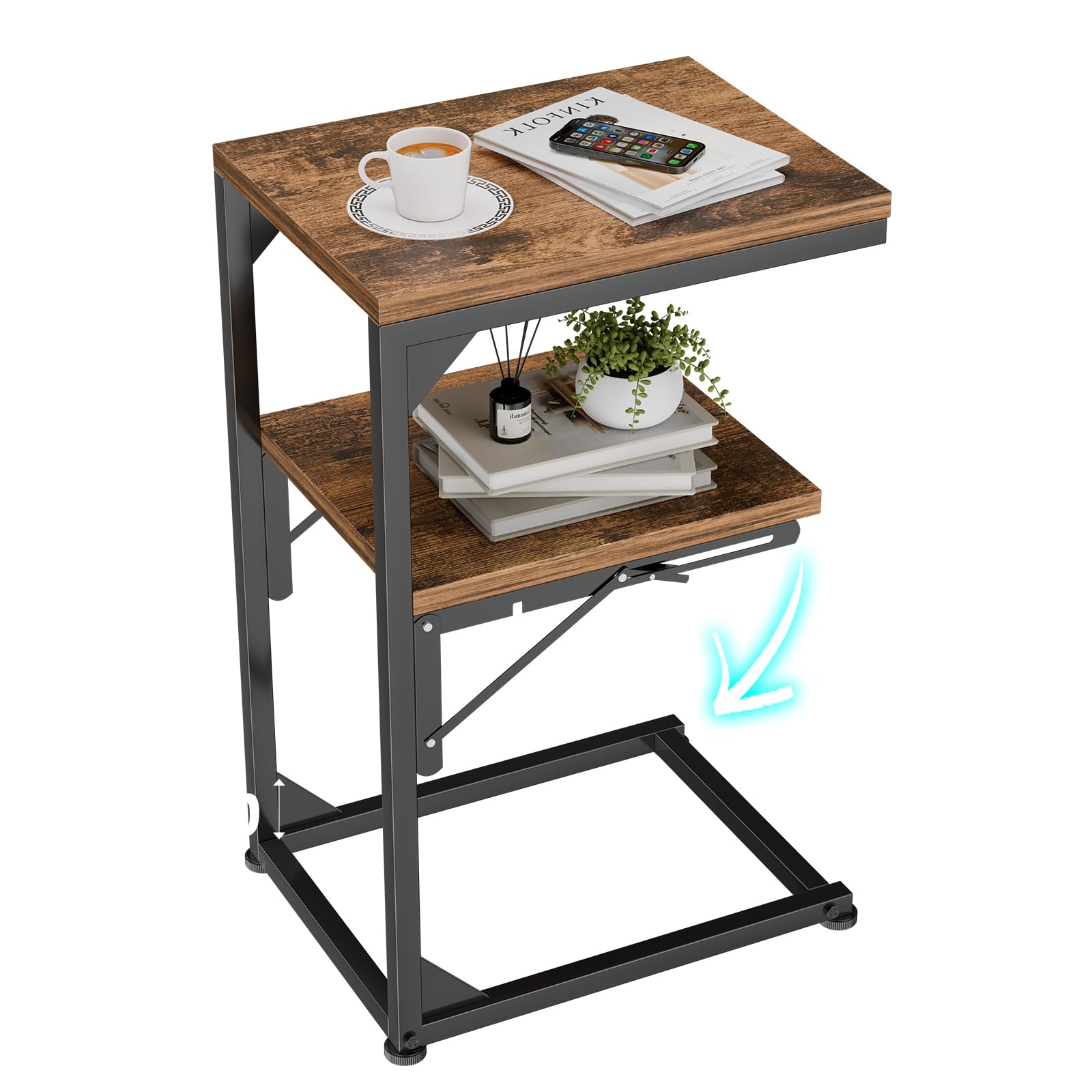 simple-trending-tv-tray-table front view