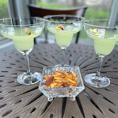 Six magnetic wine charms by Simply Charmed for fiestas