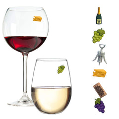 Simply Charmed magnetic wine charms for stem glasses
