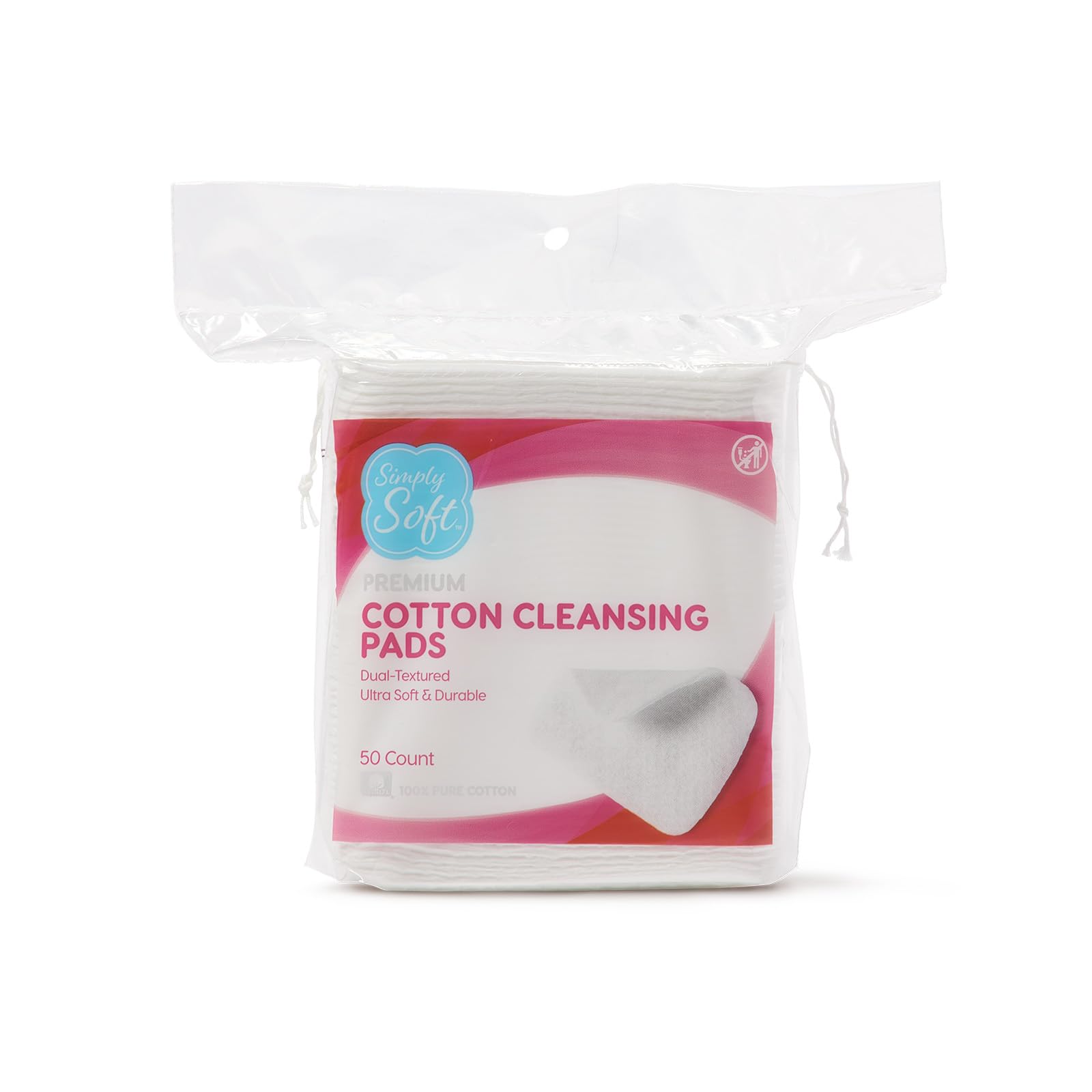 Cotton pad size 3.5 x 4.5 inches