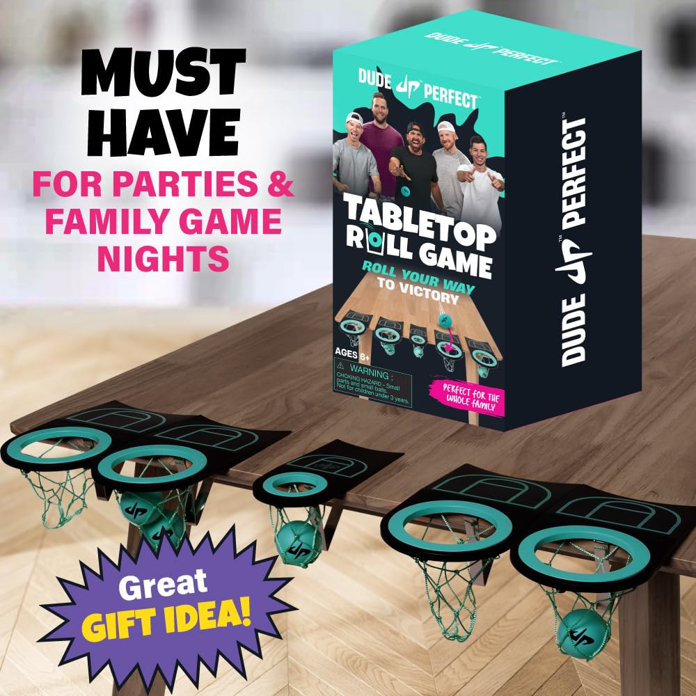 Dude Perfect Sticky Tic Tac Toe Tabletop Roll Set product image 6