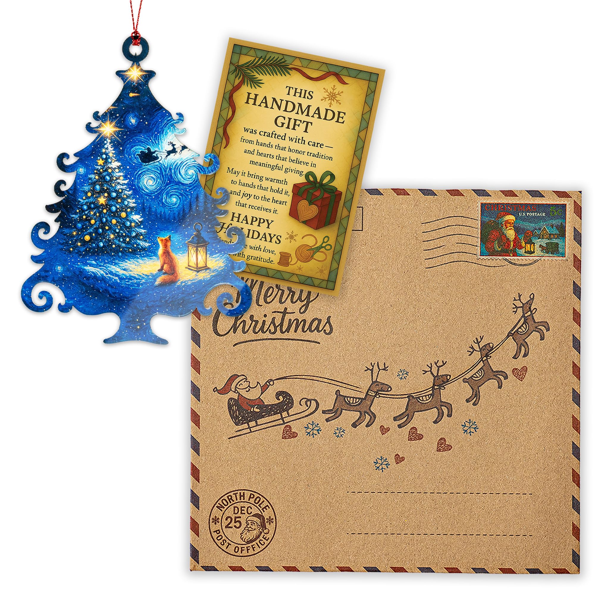 Animal ornaments for tree design suitable for collectors