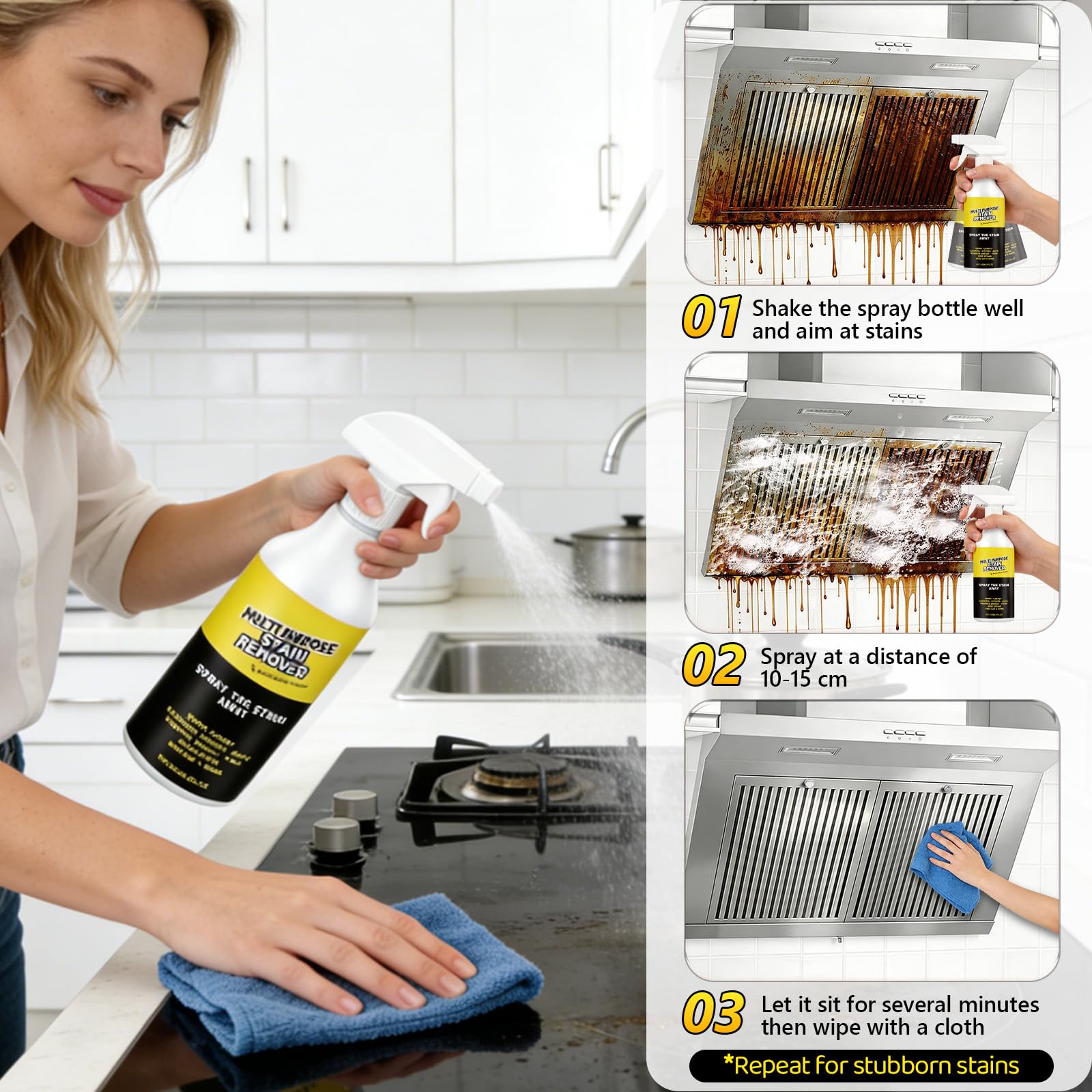 Sinks and toilets cleaner 120ml LHBMET