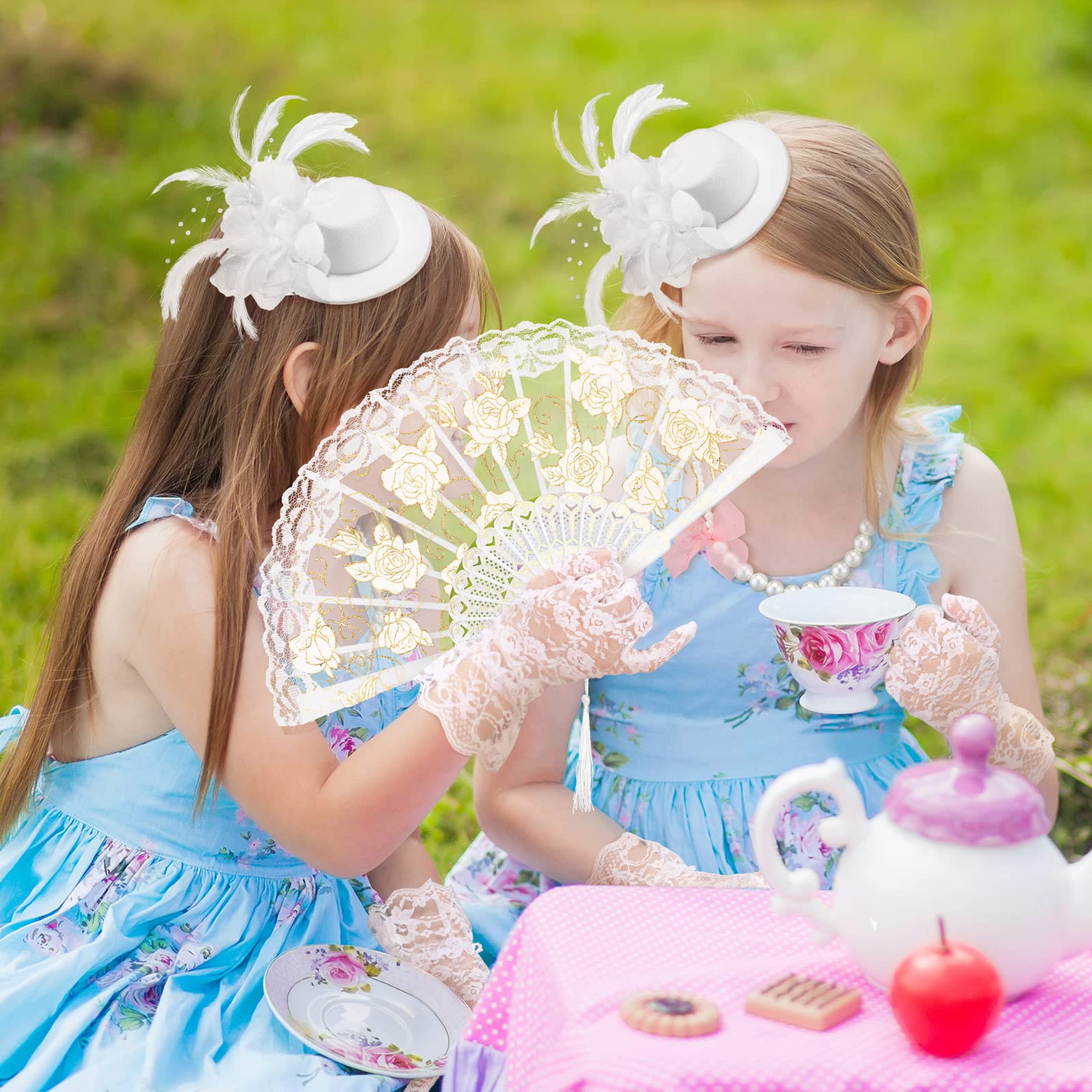 Sintege 4 piece girls tea party set packaging image