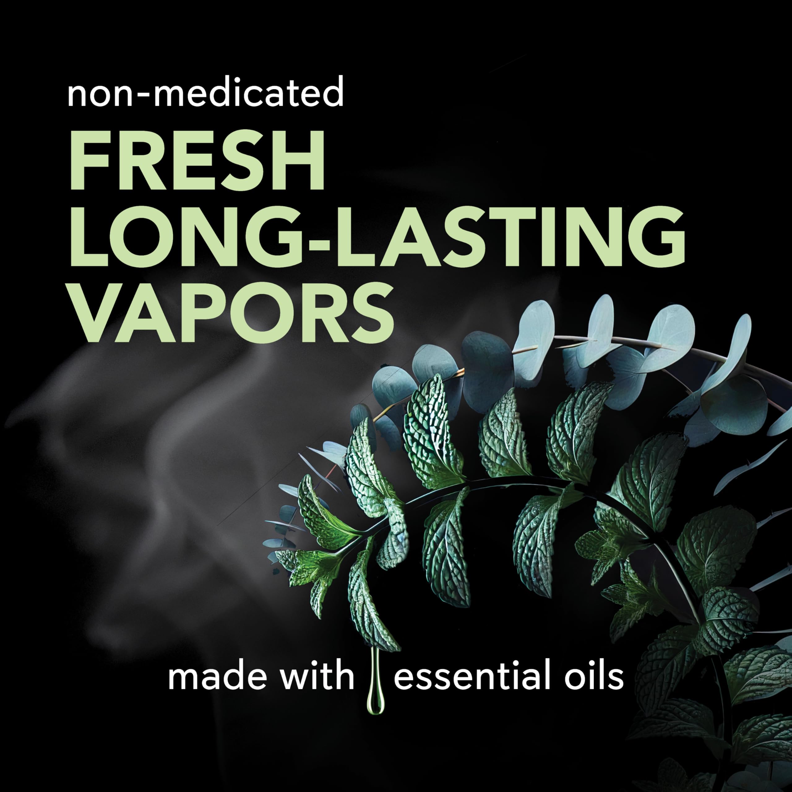 Menthol eucalyptus essential oils in Vapor Stick