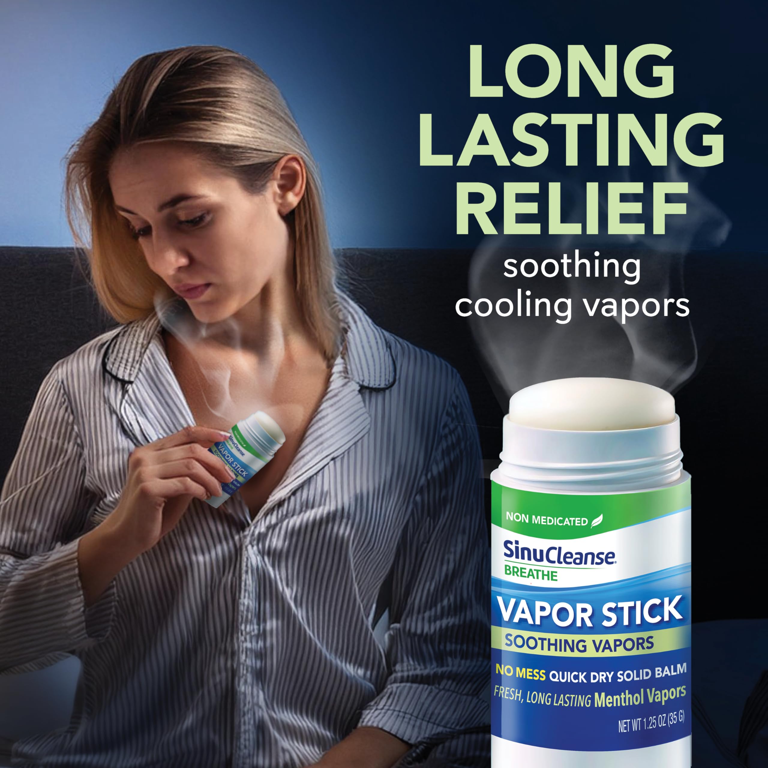 Vapor Stick solid balm for quick relief