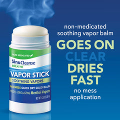 SinuCleanse Vapor Stick 2 Pack packaging