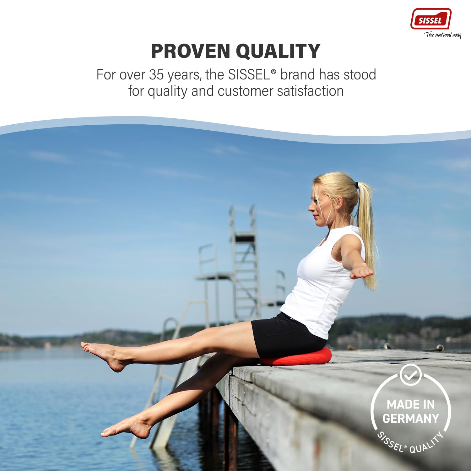 Active sitting concept with SISSEL SITFIT cushion
