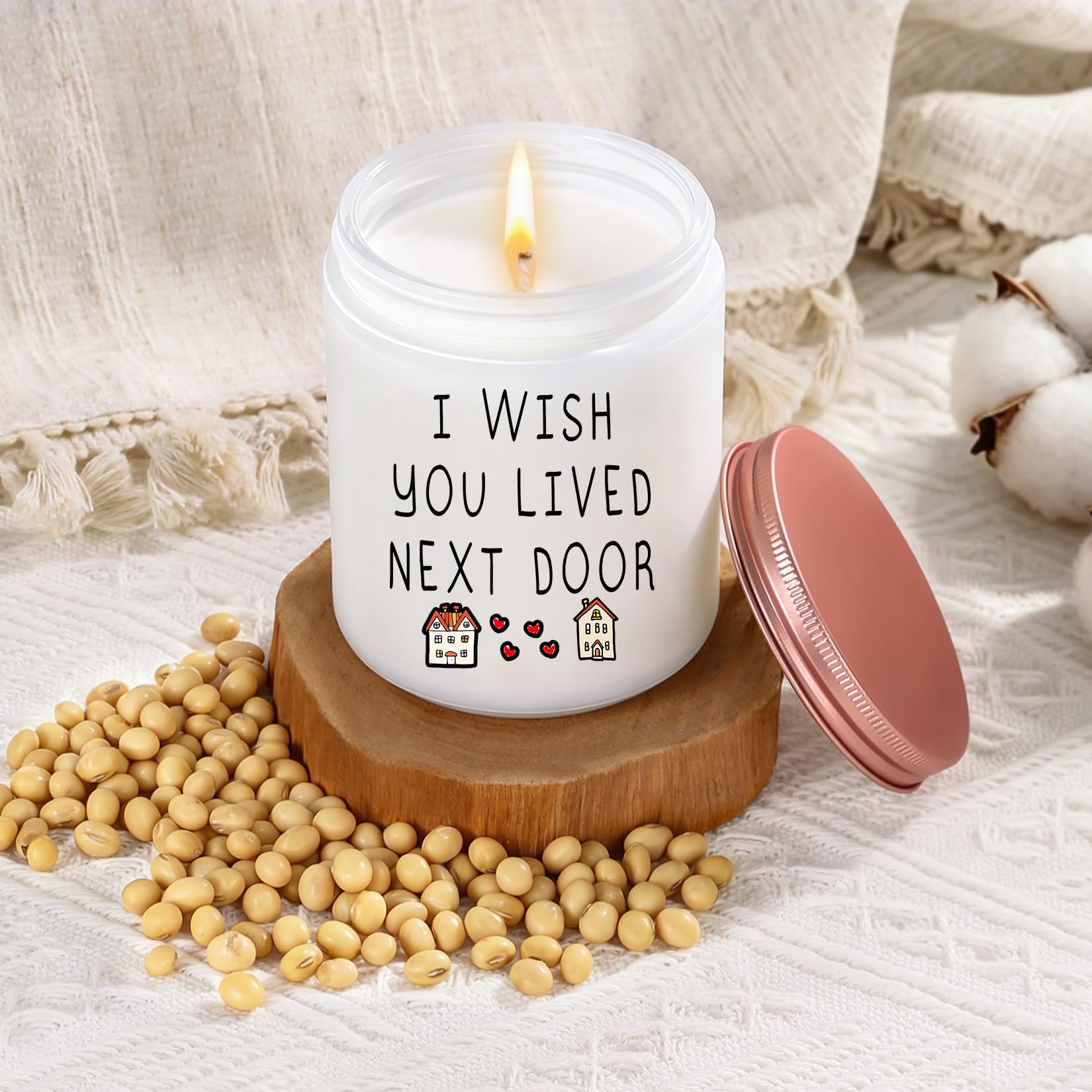 Gifts for Best Friend lavender candle for home or office