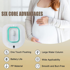Sitz bath kit for hemorrhoids and perineum care with storage holes