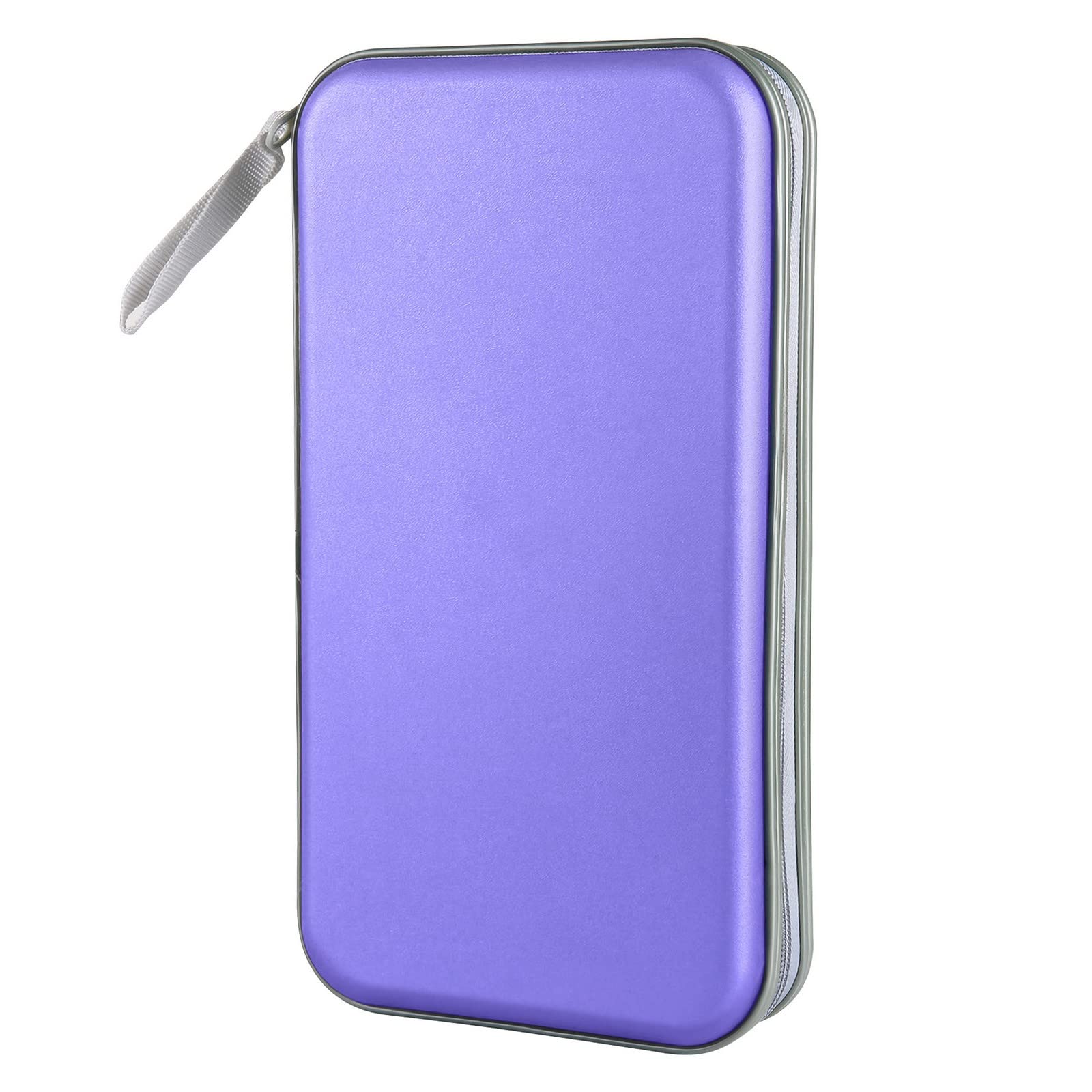 Siveit 80 Capacity CD/DVD Case Holder lavender color