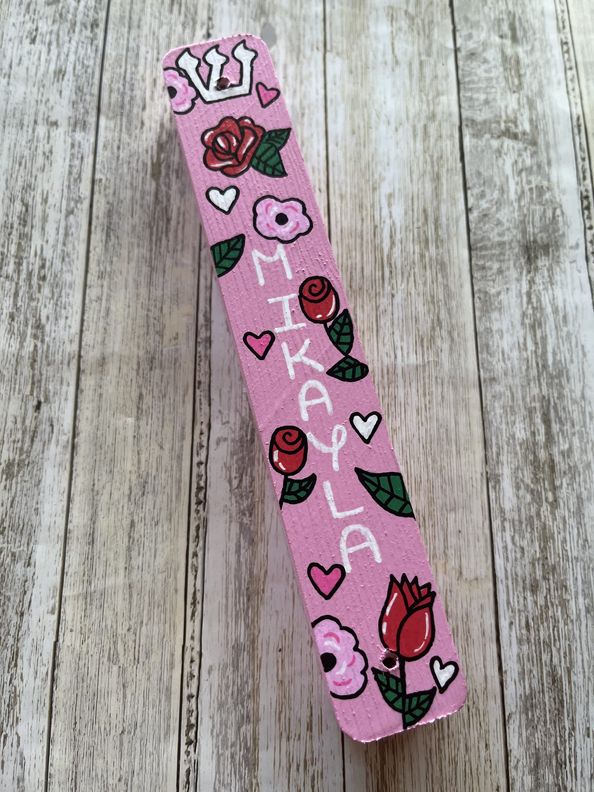 Mezuzah with screw holes top and bottom