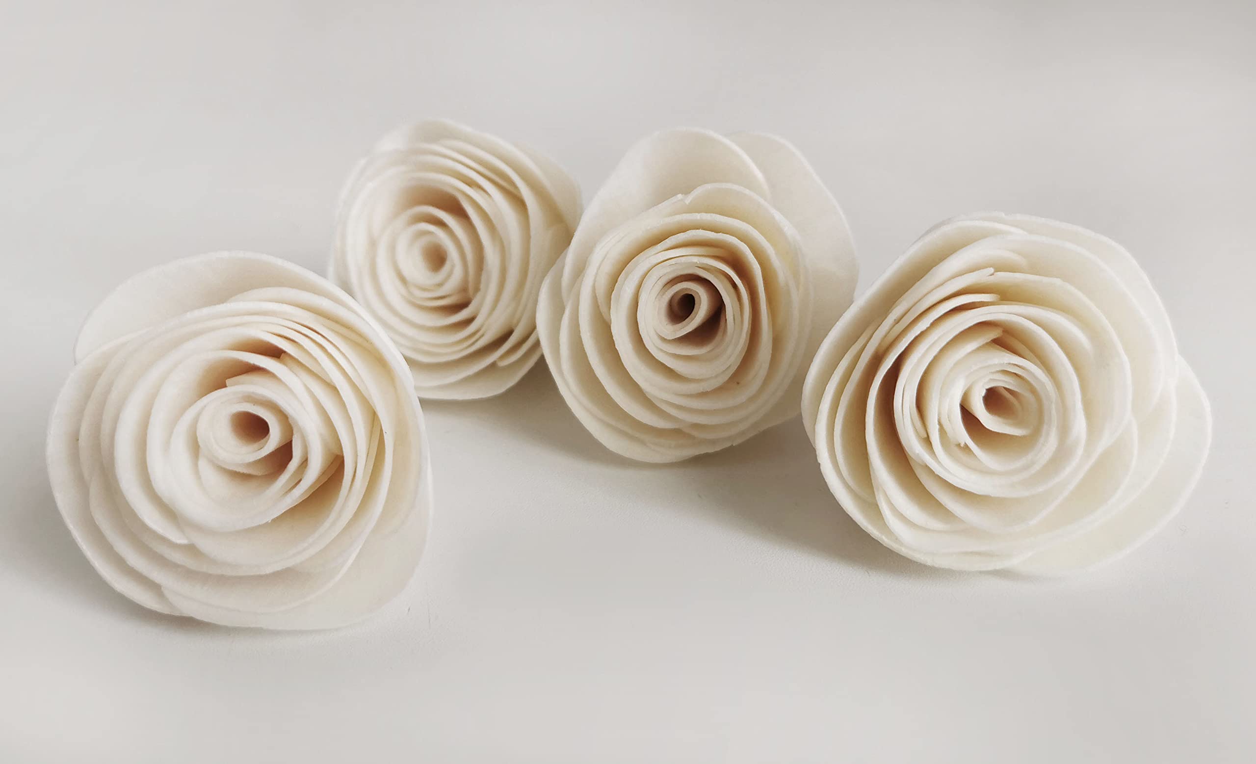 Flower diameters 3 inch with wick 5 inch