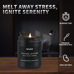 Six pack candle set 42 oz total
