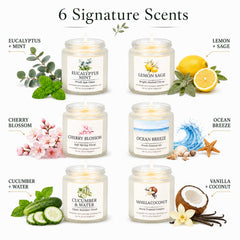 Vanilla Coconut candle in frosted glass jar