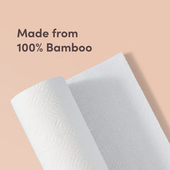 Six rolls with 150 sheets per roll 2-ply sheets