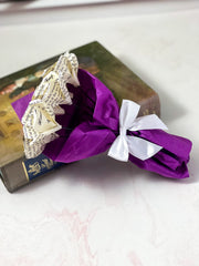 Upcycled book page flowers for home decor