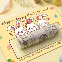 6Pcs Easter money holders cash gift cards set