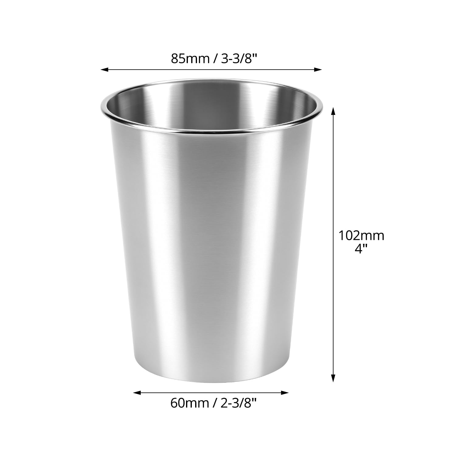 Pint cups suitable for coffee tea milk and cold drinks 350ml