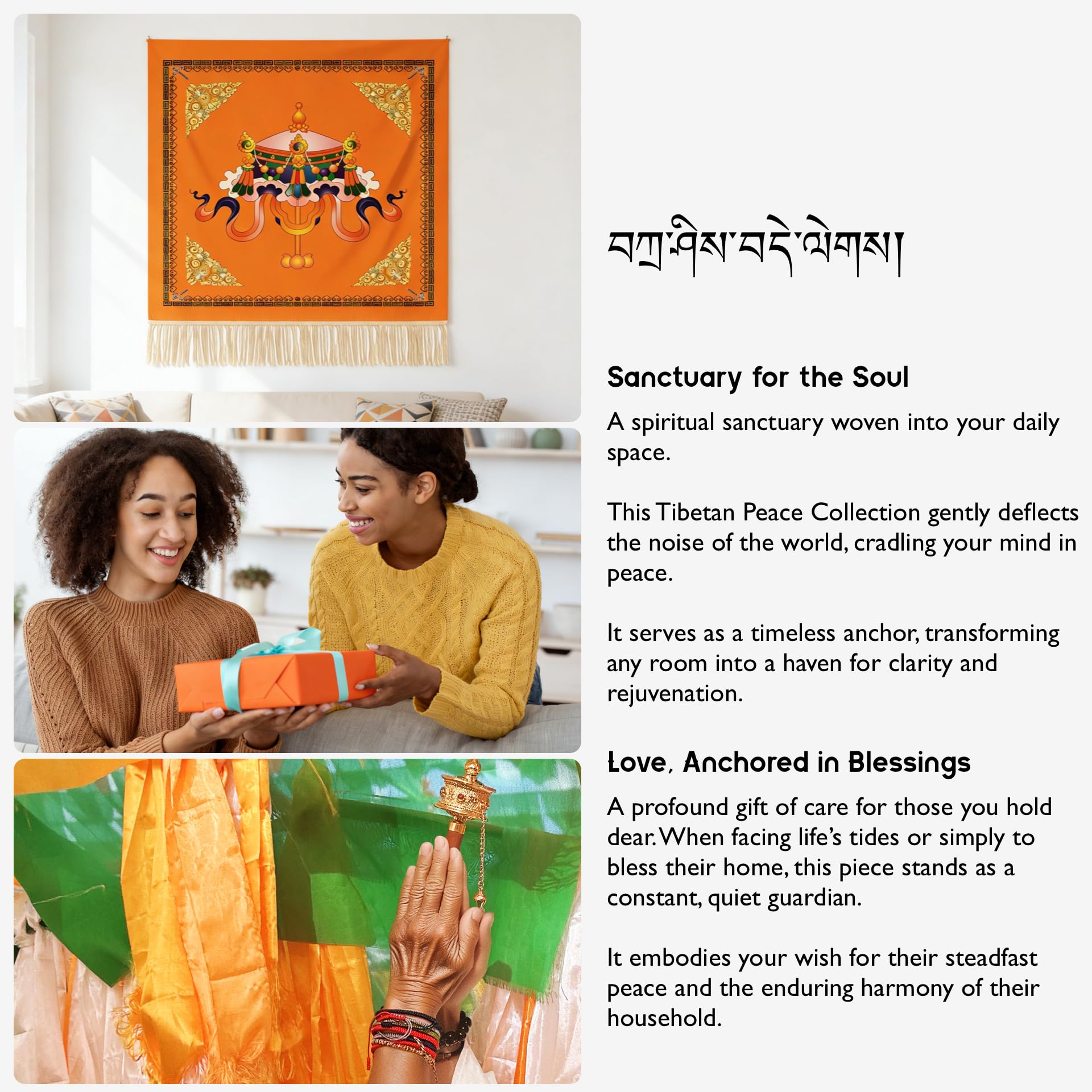 handcrafted tibetan decor to inspire mindfulness for women
