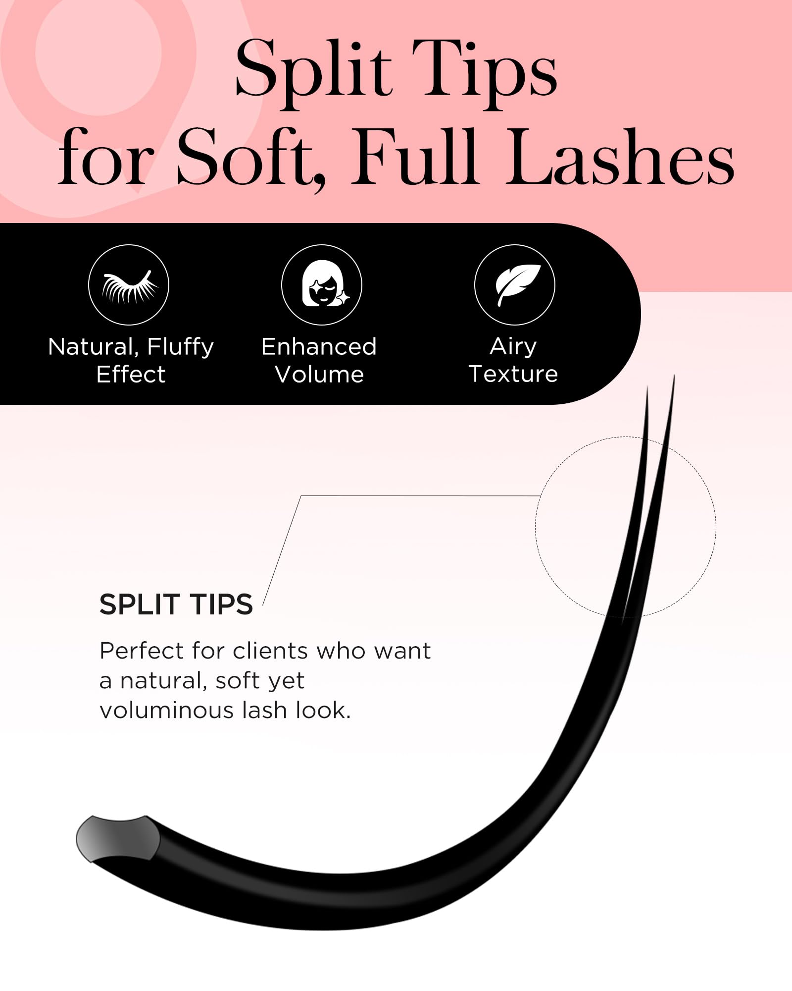 Korea synthetic fiber environmental protection eyelash material