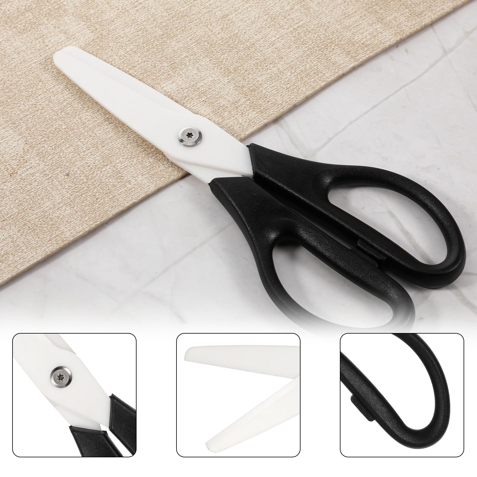 one-piece ceramic scissors packaging image