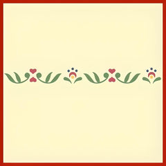Reusable 10 mil Mylar stencil for wood signs and fabric painting