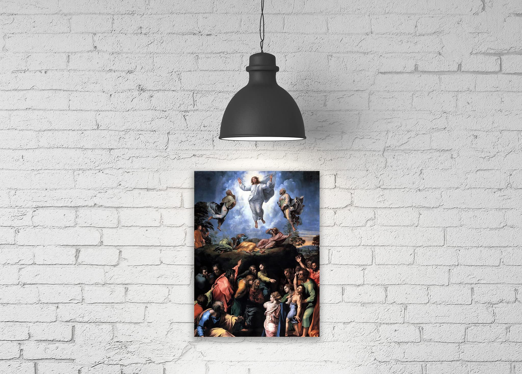Gallery wrapped canvas Raphael artwork ready to hang
